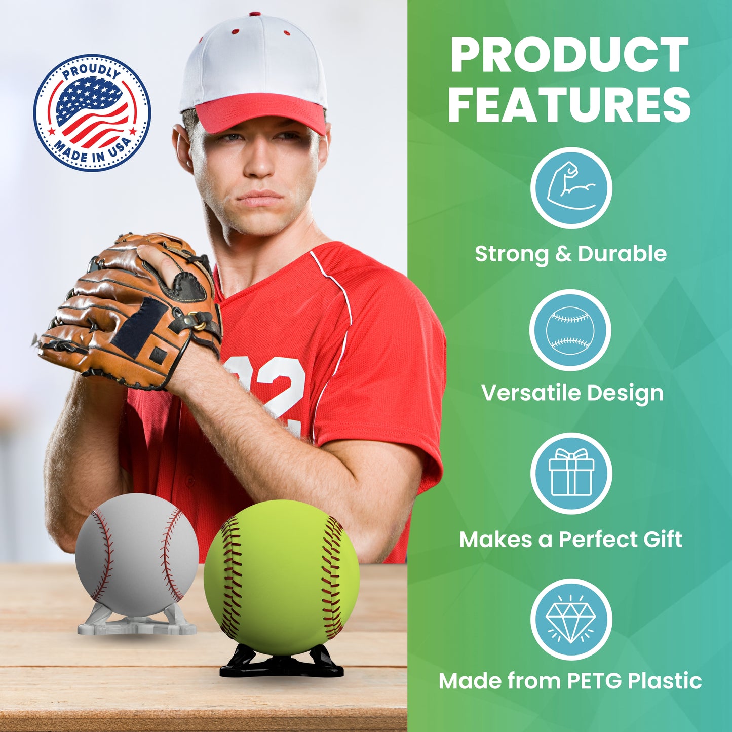 Radiant Displays Small Ball Display Stand