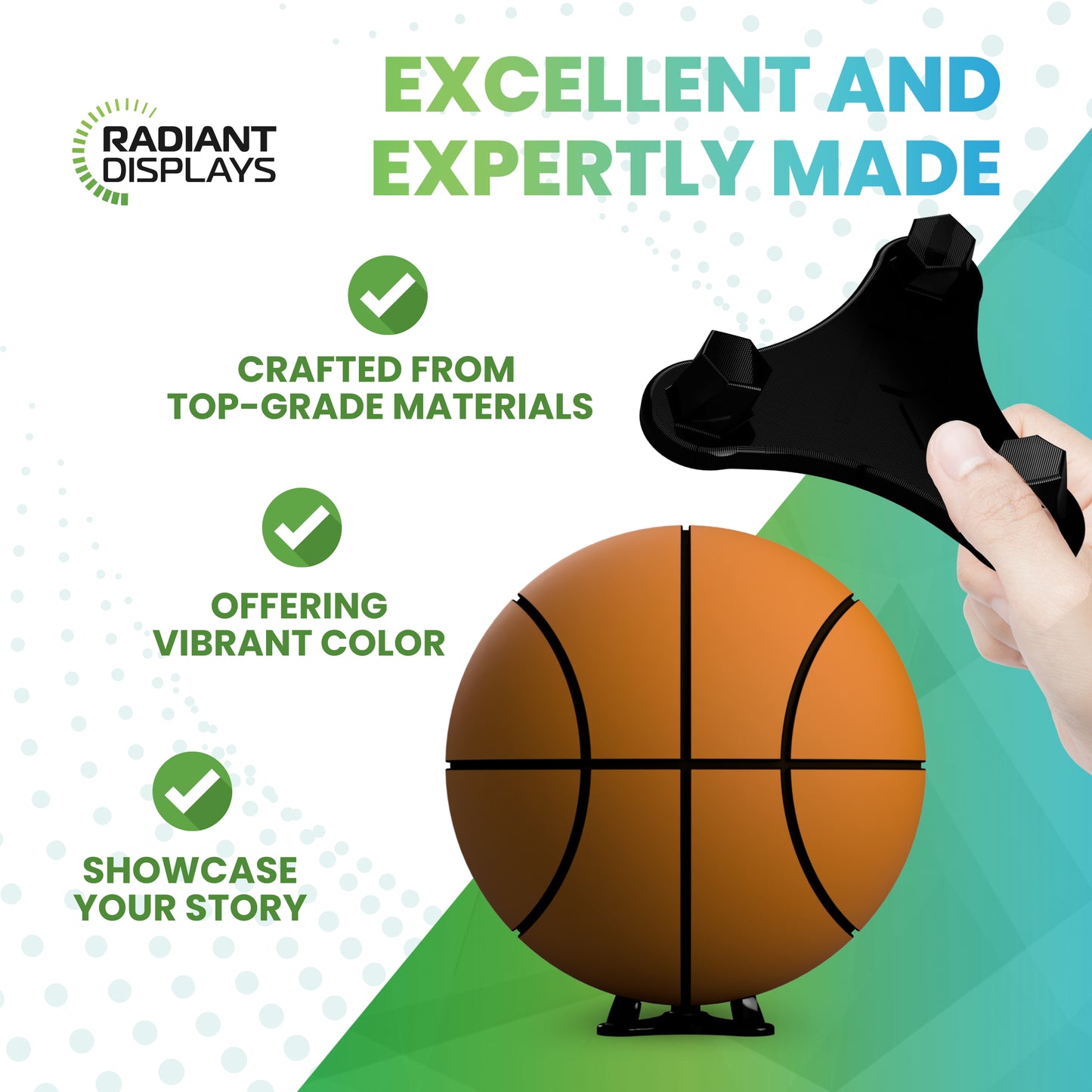Radiant Displays Big Ball Display Stand