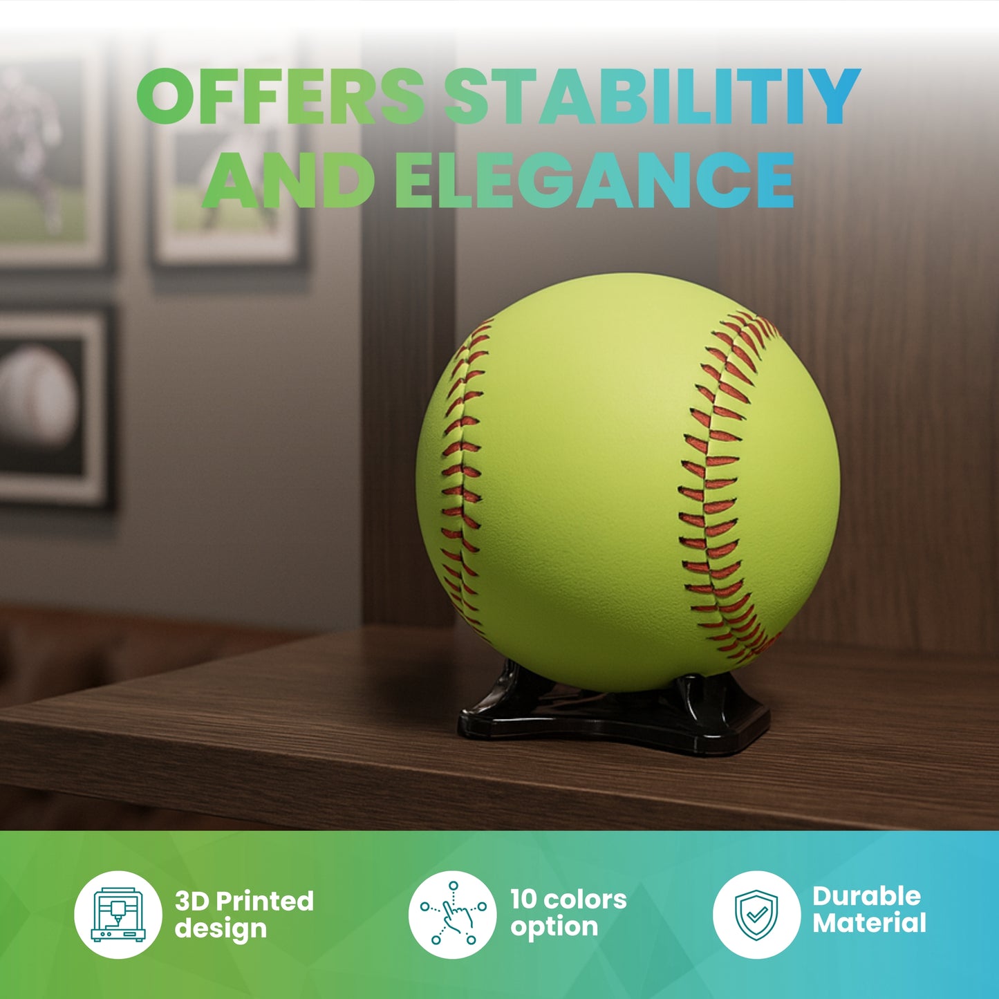 Radiant Displays Small Ball Display Stand