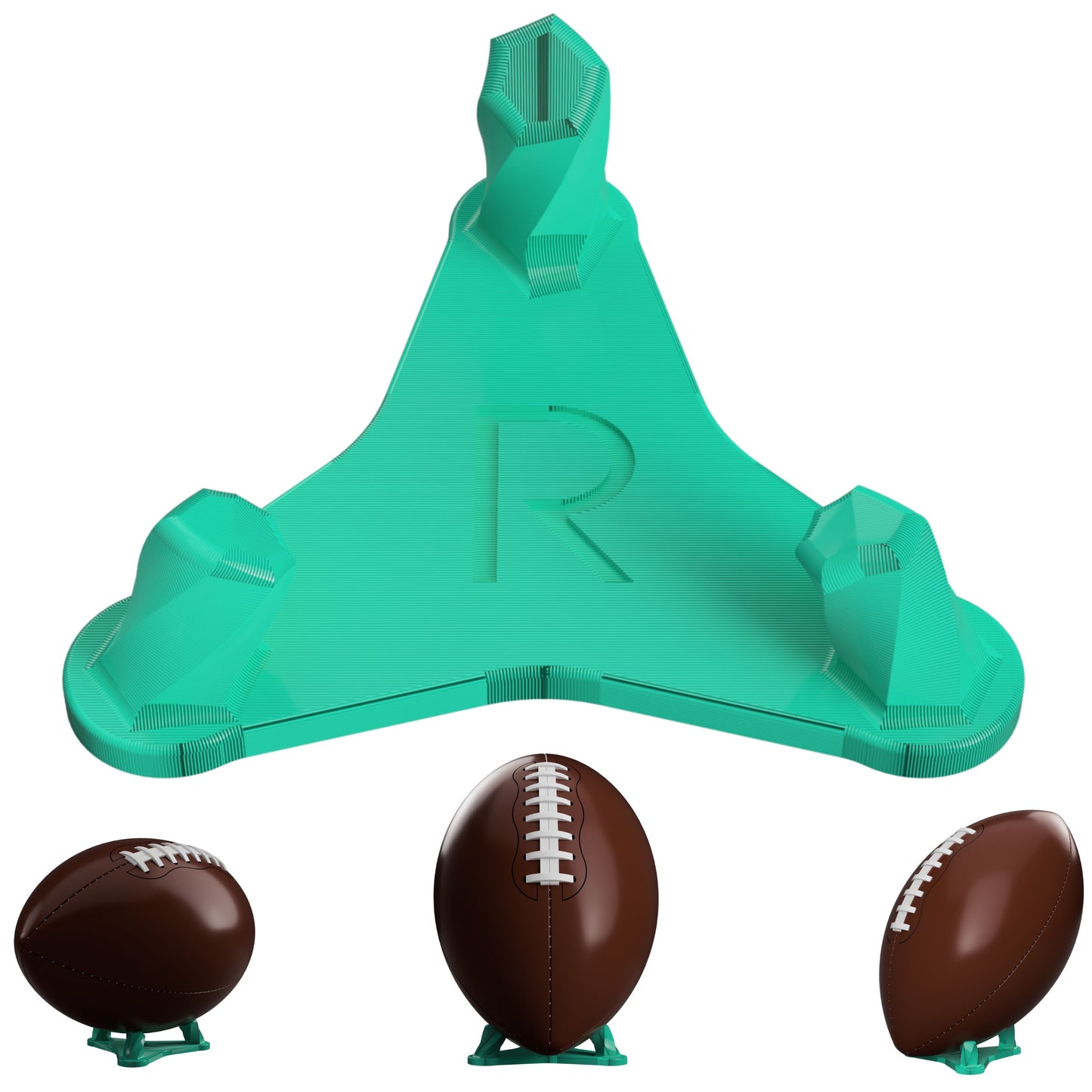 Radiant Displays Football Display Stand